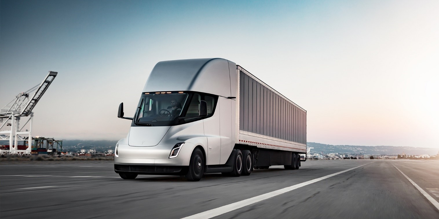 Tesla’s ‘Semi’ electric truck concept vehicle. Photo Credit © Tesla