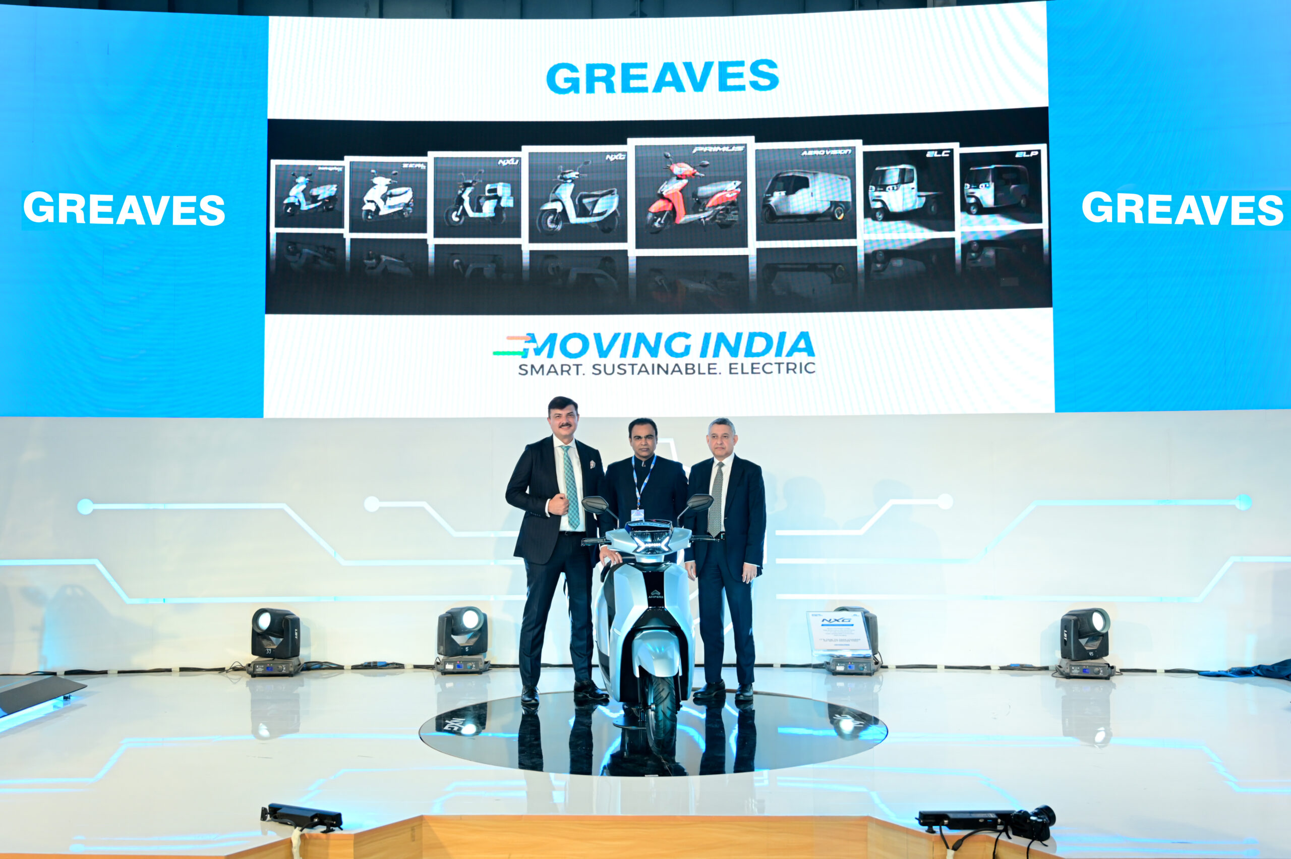 Greaves Electric Mobility at Auto Expo show