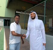 Abdullah Al Amri with Hassan Jameel - kaizen recognition