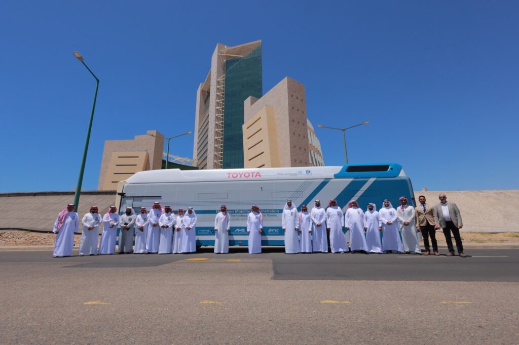 Abdul Latif Jameel Motors, Toyota launch hydrogen bus trial | Abdul ...